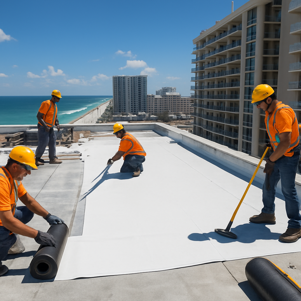 Ocean View Condominium — Roof Replacement